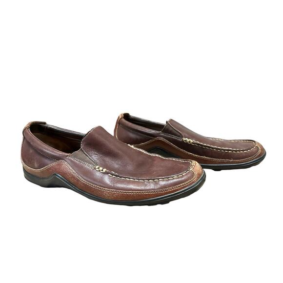 Cole‎ Haan Tucker venetian slip on brown loafer size 10 - Picture 1 of 8